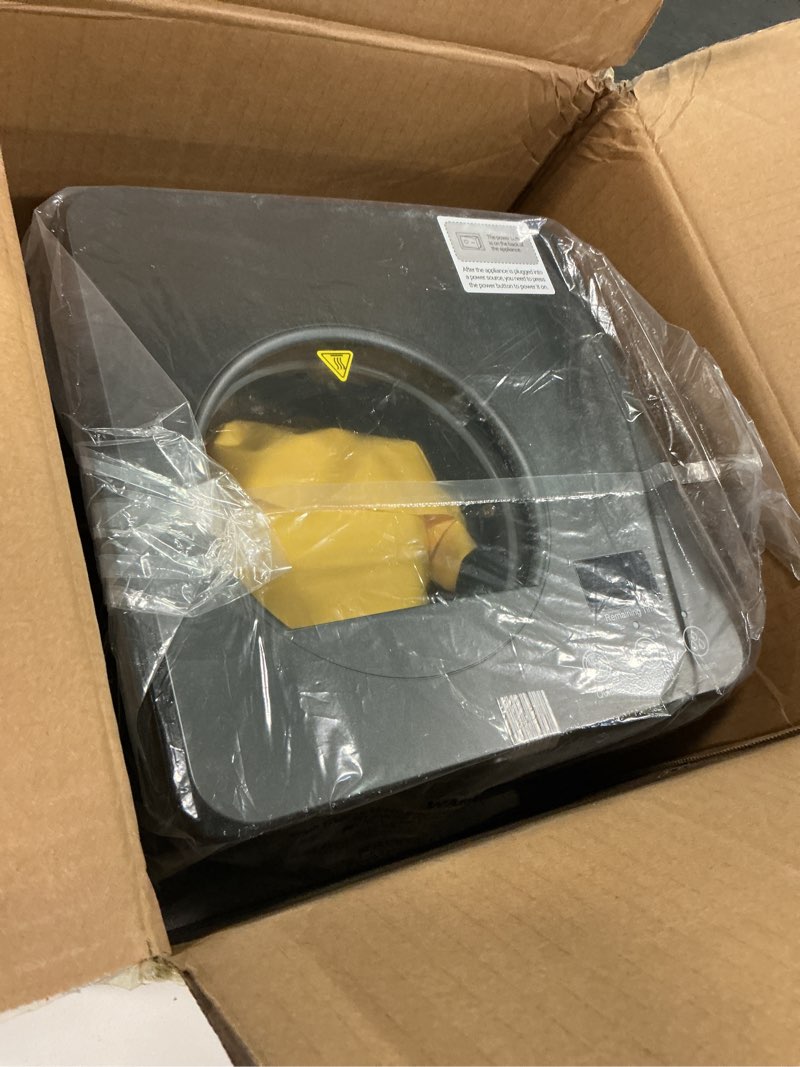 Condition photo showing As Is for Electric Composter for Kitchen Indoor, 2.5L Countertop Compost Bin, Odorless Food Waste Composting Machine with Auto-Clean & LED Display - 4H/6H Fast Processing