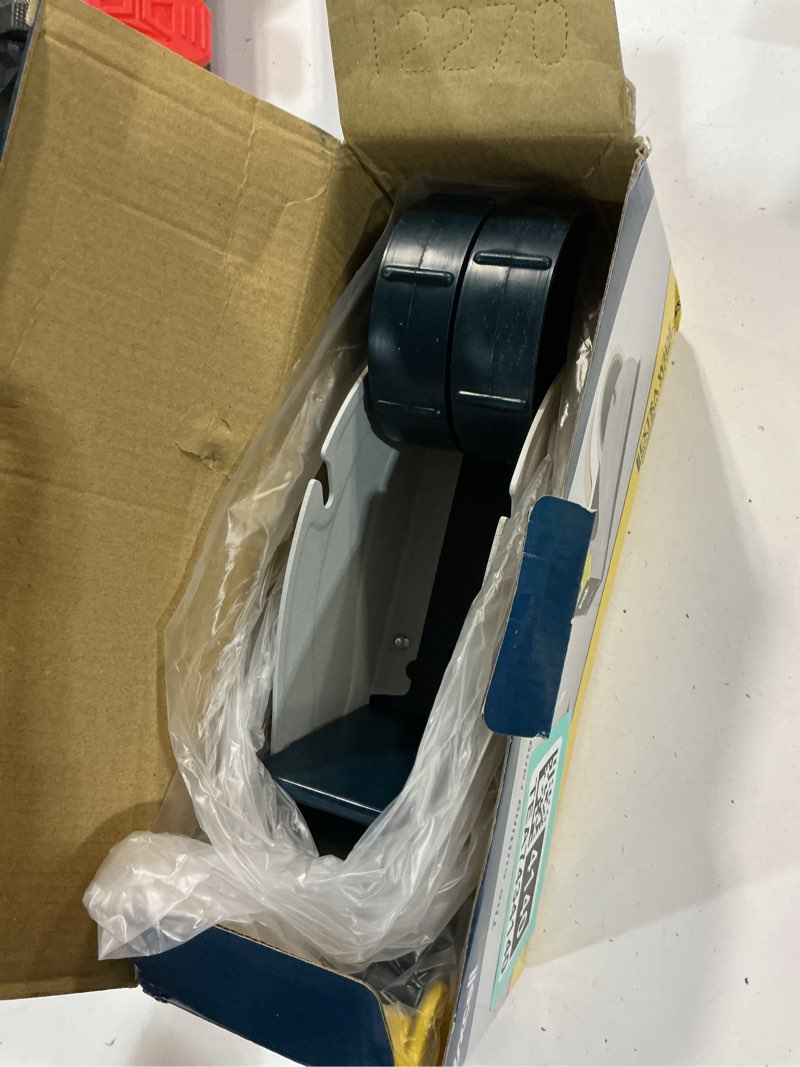 Condition photo showing Good Condition for excell et-12270 blue/grey premium twin-roll steel desk top dispenser: 2 in. wide (3 in. core)
