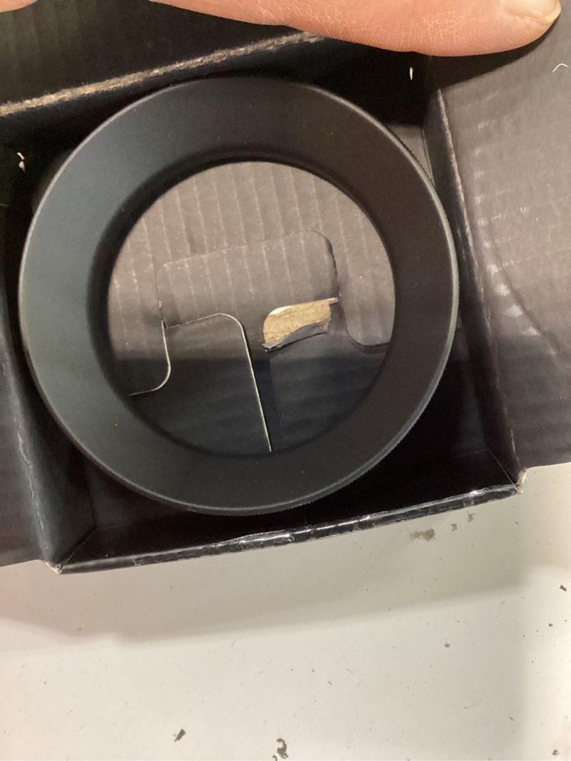 Condition photo showing Good Condition for normcore 58mm magnetic dosing funnel v2 - espresso coffee dosing ring - 18mm anodized aluminum with 9 magnetized steel compatible with 58mm portafilter black 58mm