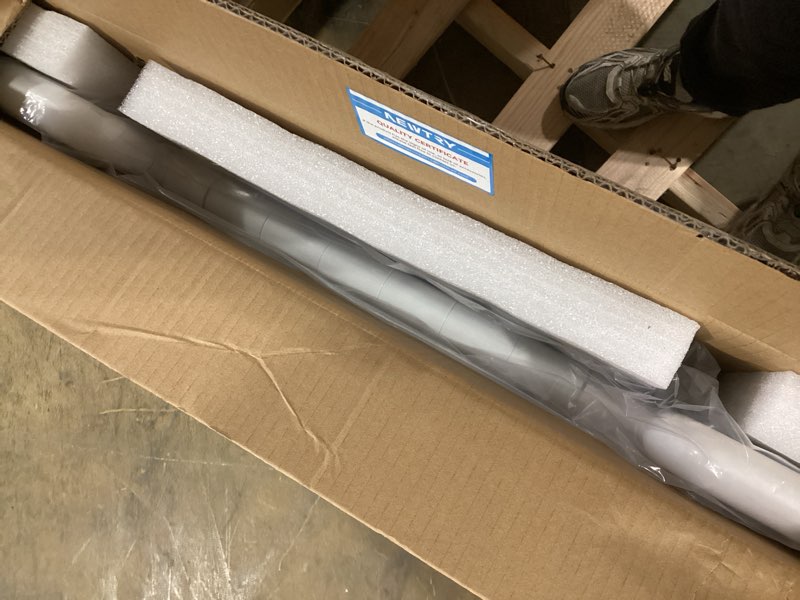 Condition photo showing Good Condition for NEWTRY 21” Folding Shower Seat Wall Mounted, 660lb Fold Down Shower Seat with Support Armrests & footrest, Foldable Shower Chair for Home Care Seniors Disabled, for Bathroom Inside Shower