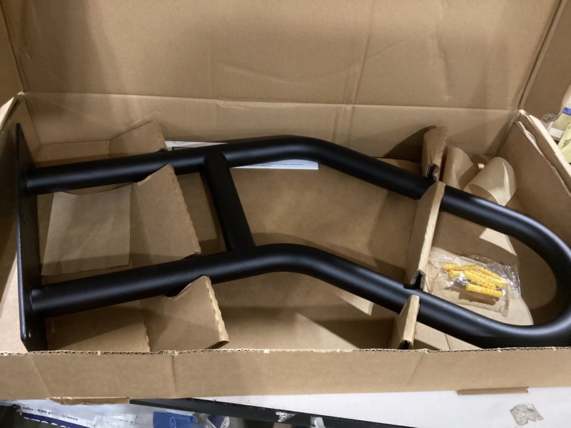 Condition photo showing Good Condition for rothley hand rails for outdoor steps,hand rails for elderly porch railing deck hand rail wall mount stair hand grab bars u-shape safety handle for garage wall handrail-2