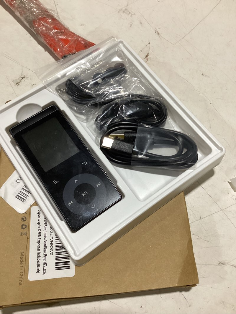Condition photo showing Good Condition for 90gb mp3 player bluetooth 5.3, hifi sound music player with touch buttons | mp3 players with built-in color screen, e-books, earphones included, max 128gb expandable for kids, adults & sports (black)