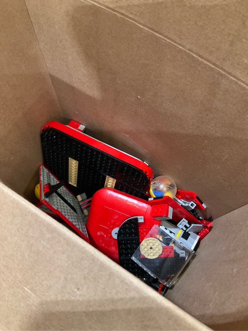 Condition photo showing As Is for lego ideas minifigure vending machine building set for adults - creative office decor or home book shelf display - capsule dispensing toy - nostalgic gift for men and women, 18+ - 21358