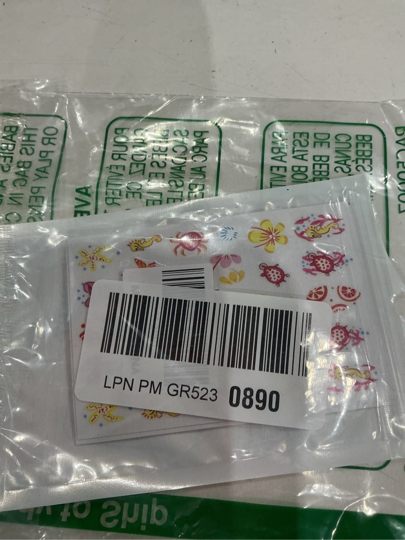 Condition photo showing Good Condition for summer nail stickers beach ocean nail art stickers jellyfish fish nail decals self-adhesive shark starfish design sticker sliders nail decoration for women manicure accessories 4pcs style 6