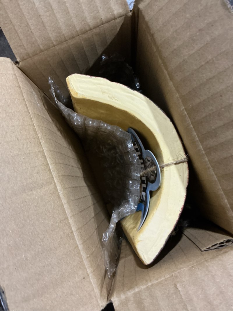 Condition photo showing New/Like New for Zoo Med Natural Turtle Hut for Terrariums [Set of 2] Size: Medium (0.44' H x 0.44' W x 0.44" L)