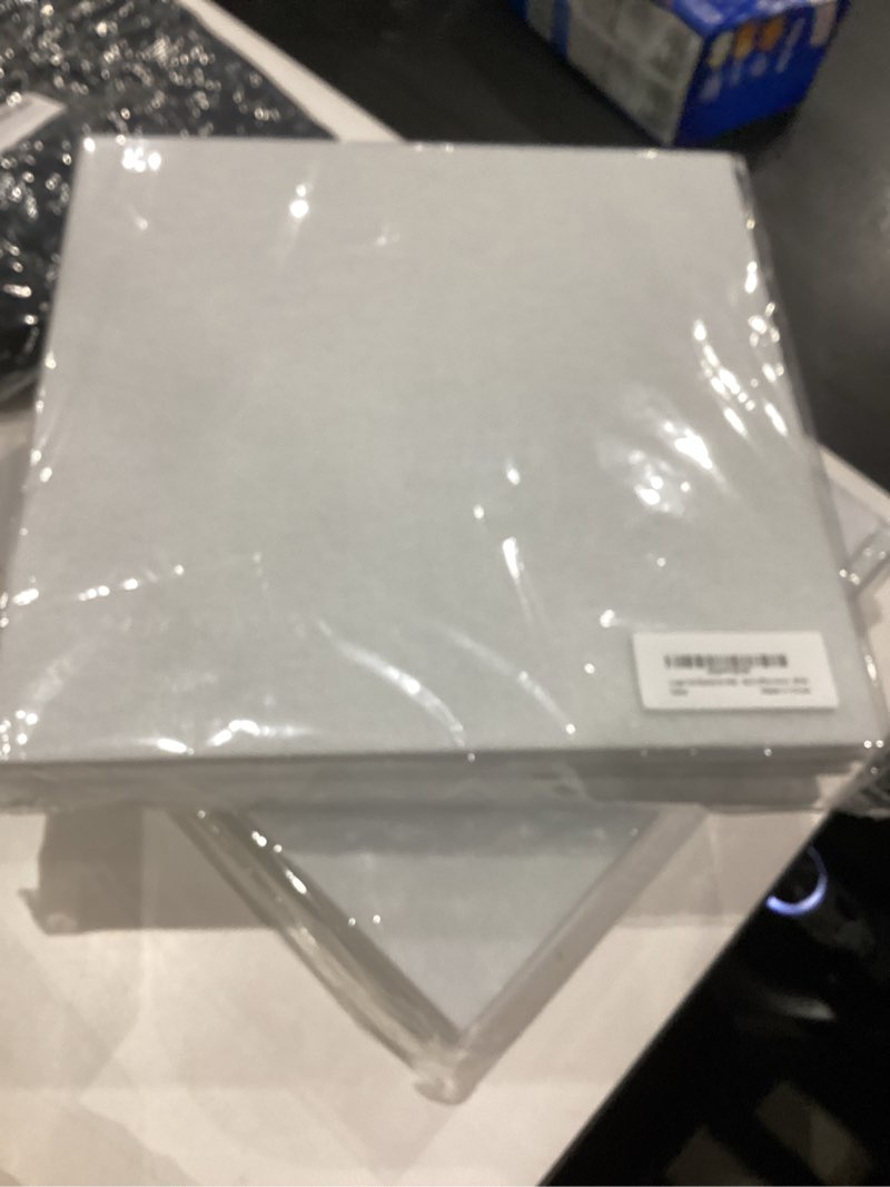 Condition photo showing New/Like New for 12-Pack Large Cork Board: 48x36 Inch Bulletin Board with 72 Damage-Free Pads & Push Pins for Office Home Wall, White Felt Alternative 12p White 12PCS Square