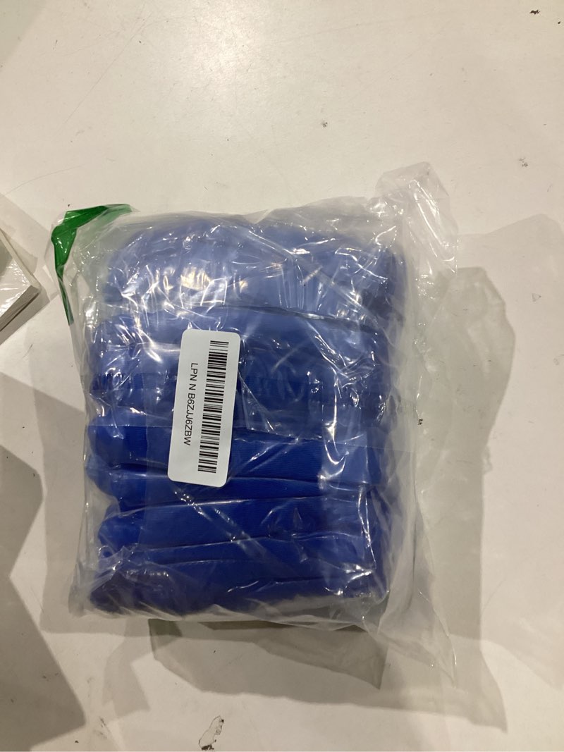 Condition photo showing Good Condition for heavy duty disposable shoe covers, extra large 6.7x17.7 in, thick 0.3 oz, waterproof non-slip shoe booties, 100 pieces boot covers for indoor/outdoor use, one size fits all heavyduty 100pcs