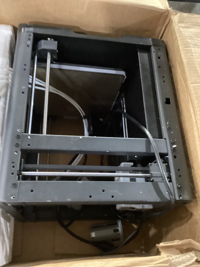Condition photo showing As Is for not tested****flashforge 3d printer ad5x w/o filament, ifs multi-color printing, corexy 600mm/s high speed & precision, auto calibration & vibration compensation, 300? direct drive extruder unleash your creativity