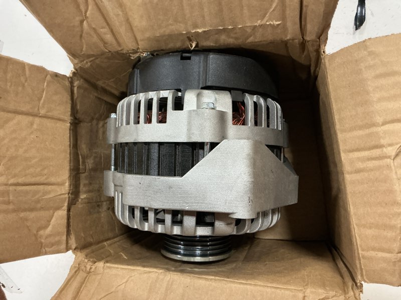 Condition photo showing As Is for 8301 160a alternator replacement for 07-14 chevy tahoe silverado suburban avalanche v6 4.3 4.8 5.3l gmc yukon xl sierra 1500 2500 3500 hd cadillac escalade esv ext 6.0 6.2 v8 oe#: 400-12253