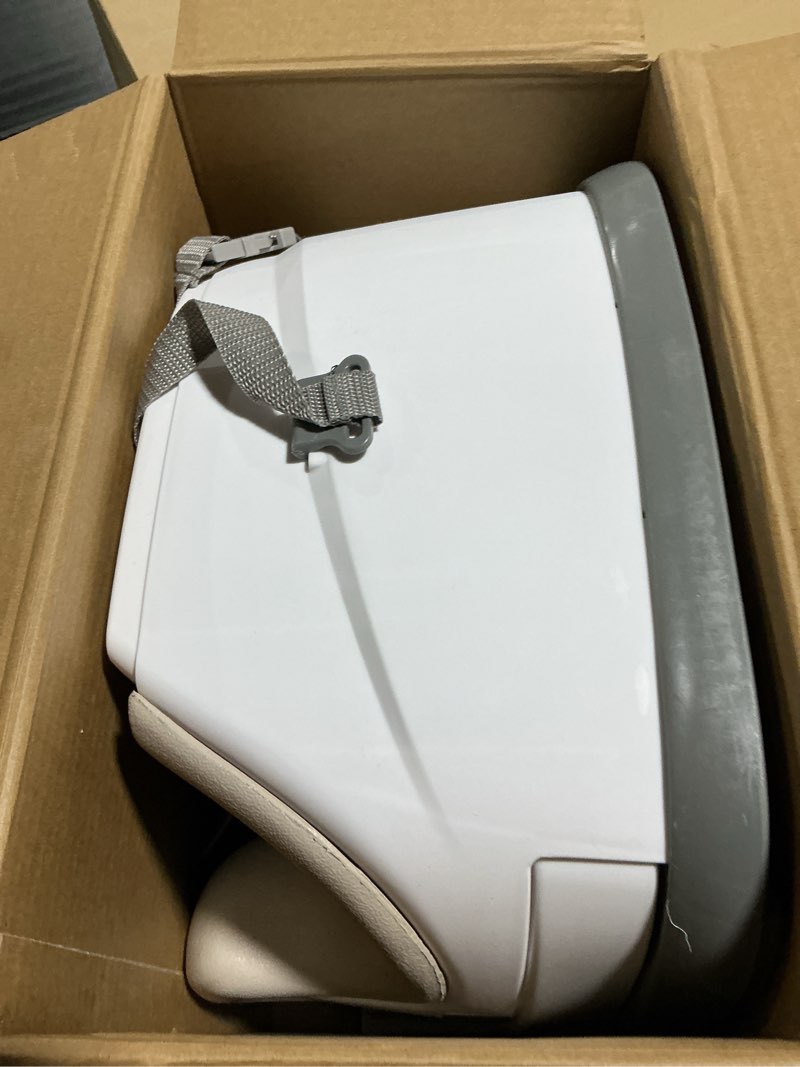 Condition photo showing Good Condition for Ingenuity Baby Base 2-in-1 Booster Feeding and Floor Seat with Self-Storing Tray - Cashmere
