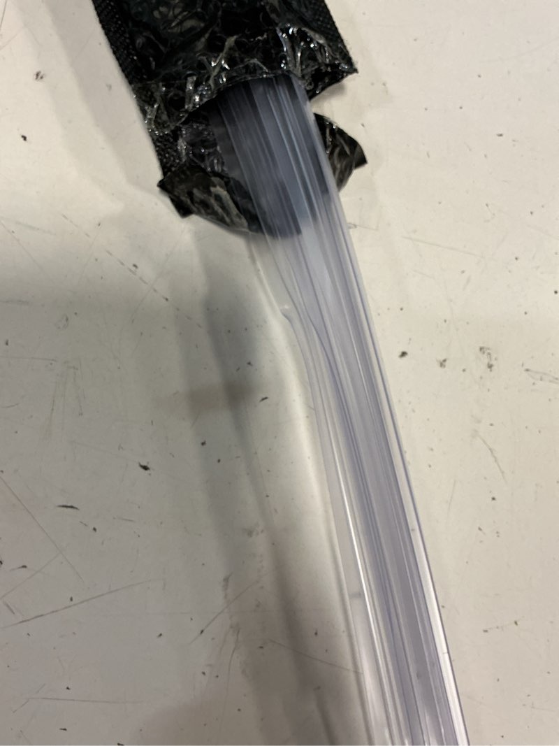 Condition photo showing As Is for 2-pack frameless shower door bottom seal for 4-6mm glass length 70cm/28inch glass door sweep to stop shower leak