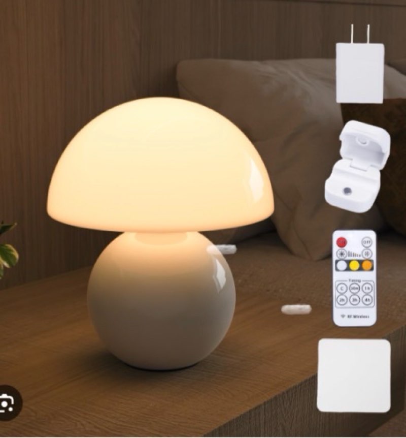 HANASS Fireless Mushrooz...drooaliving Room KT2319-D