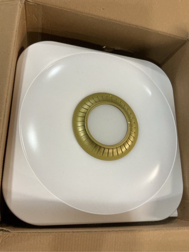 Condition photo showing Good Condition for bathroom exhaust fan with light, 36w quiet vent fan - 160 cfm & 1.0 sone, 1500lm led light (3000k/4000k/5000k) - 5 brightness adjustable, 7 rgb modes & nightlight, remote control, easy to install white