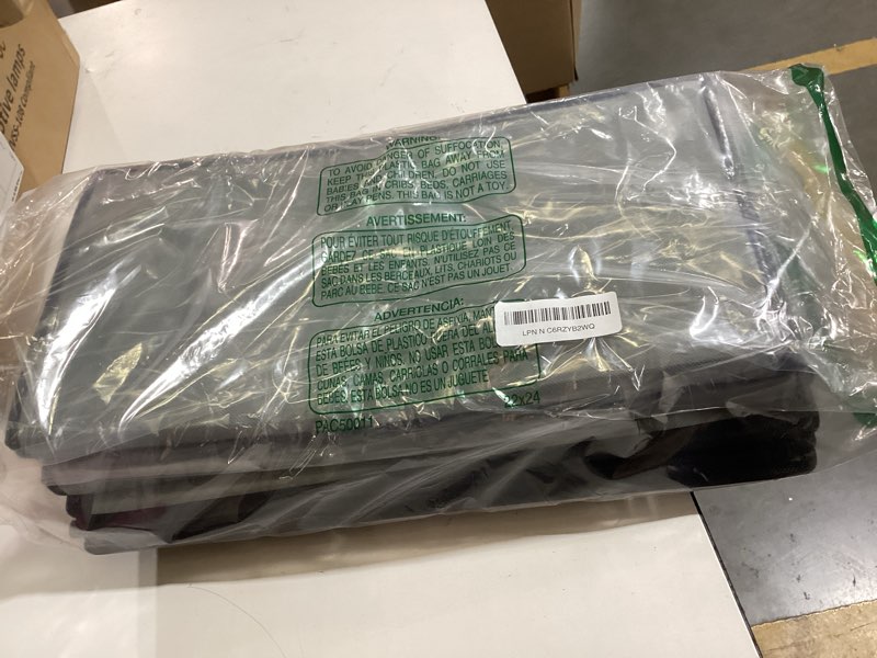 Condition photo showing Good Condition for sleeping lamb stackable hat organzier for baseball caps, hat storage boxes for closet hold 60 caps with cardboard, grey gray