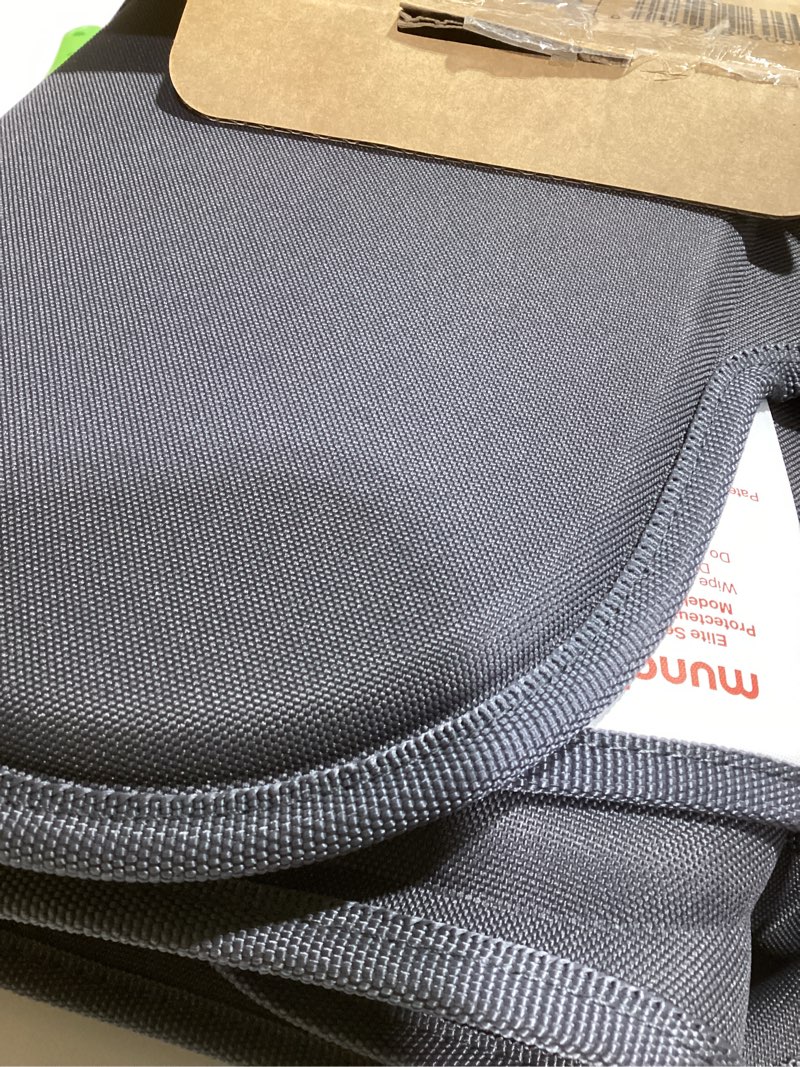 Condition photo showing Good Condition for Munchkin Child Car Seat Protector, Elite Seat Guardian with Grime Guard Fabric, Dark Grey
