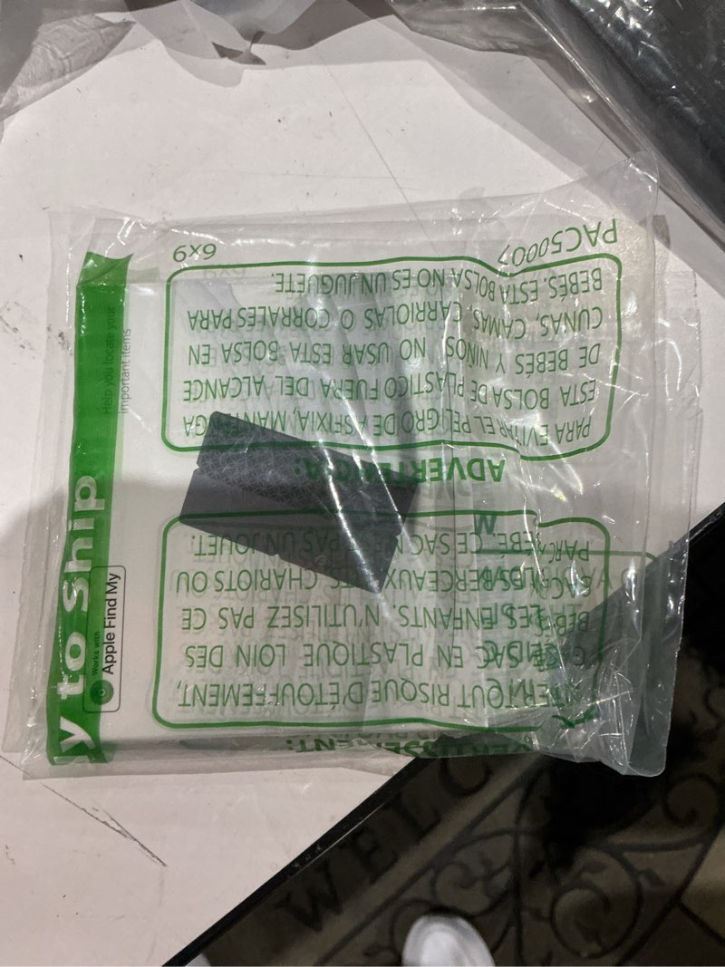Condition photo showing As Is for 2026 [apple mfi certified] (ios only) bluetooth tracker smart card for apple find my iphone ultra-thin wallet gps tracker, 5-10 years staying power, keys finder & item locator for keys, bags, passport 1 pack