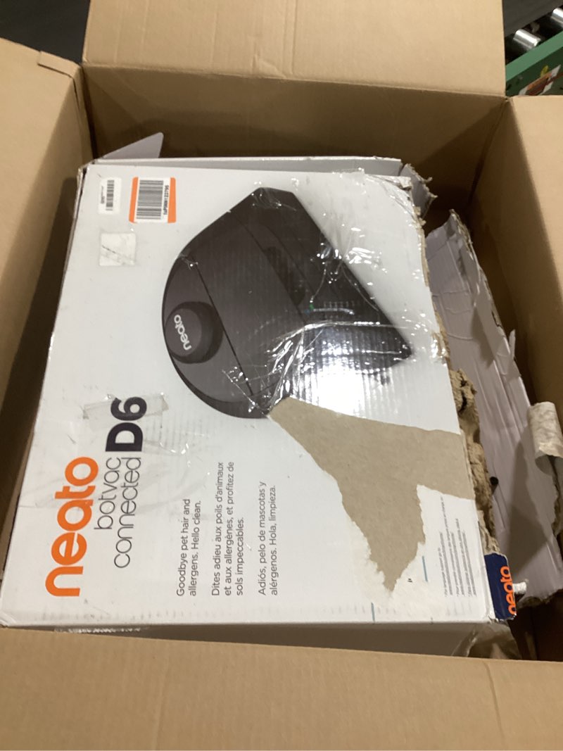 Condition photo showing Good Condition for neato robotics d6 connected laser guided robot vacuum for pet hair, works with amazon alexa, black