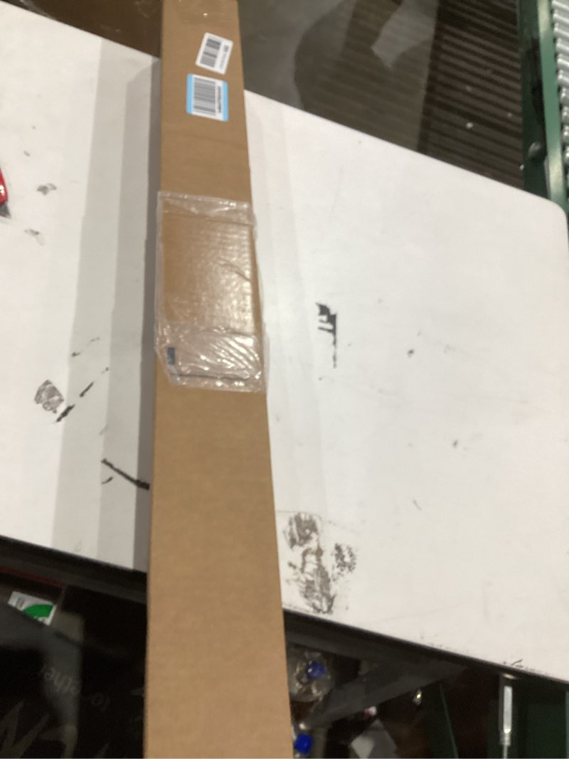 Condition photo showing As Is for LazBlinds Cordless Cellular Shades, No Tools No Drill Light Filtering Honeycomb Shades Pleated Blinds for Windows, 28'' W x 64'' H, White Light Filtering-white 28'' W x 64'' H