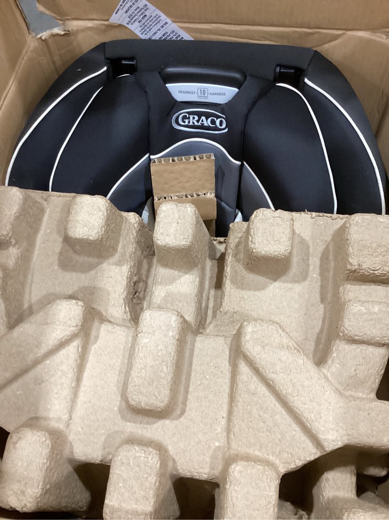 Condition photo showing New/Like New for graco extend2fit convertible baby car seat, rear and forward facing, adjustable extension panel for extra legroom, gotham 2-in-1 gotham 2.0
