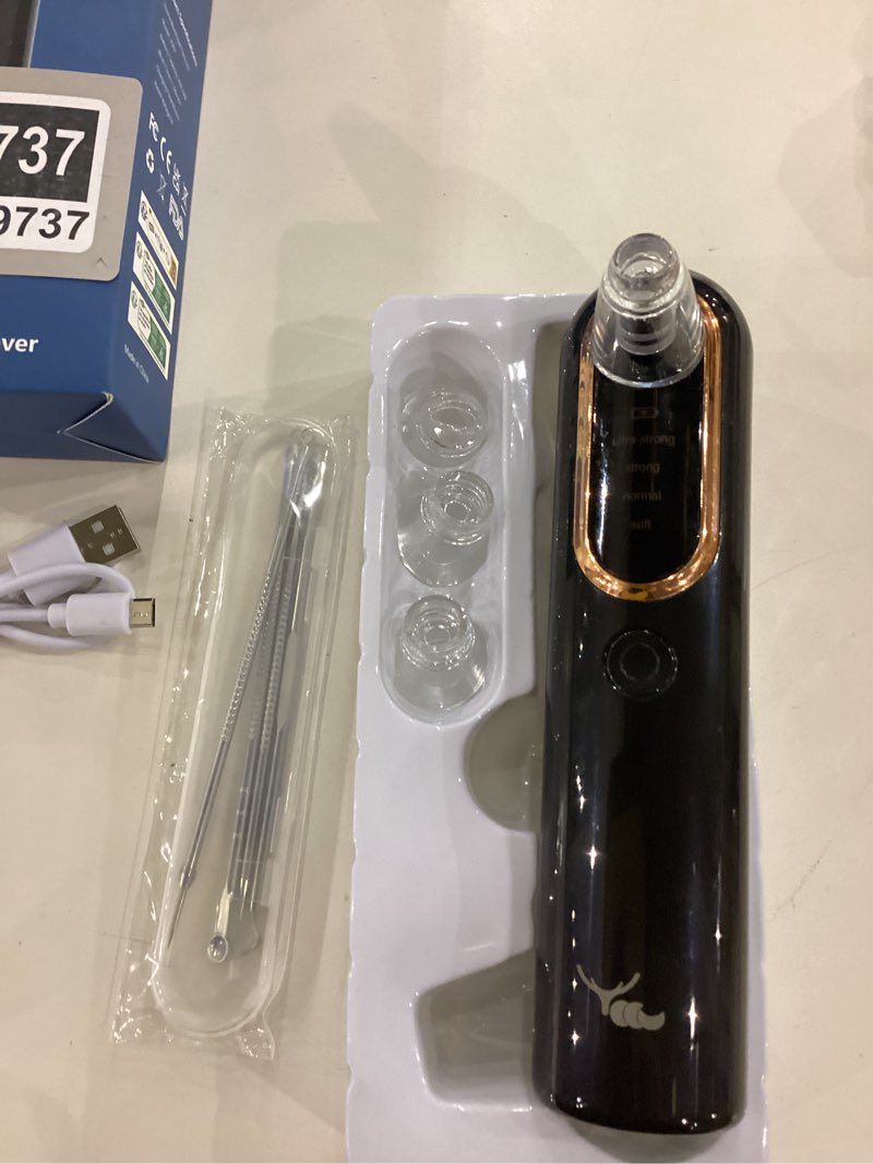 Yccu Blackhead Remover Vacuum Pore Extractor Black Head Remover for Face and Nose Blackhead Extracto