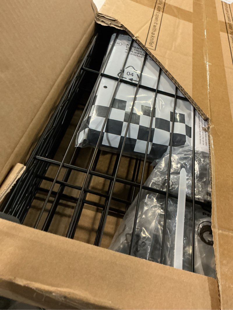 Condition photo showing Good Condition for p6c plus rolling clothes rack with cover, covered clothing rack heavy duty, portable closet for hanging clothes, garment rack on wheels, black closet rack with black cover, max load 375lbs black rack with black cover p6c plus