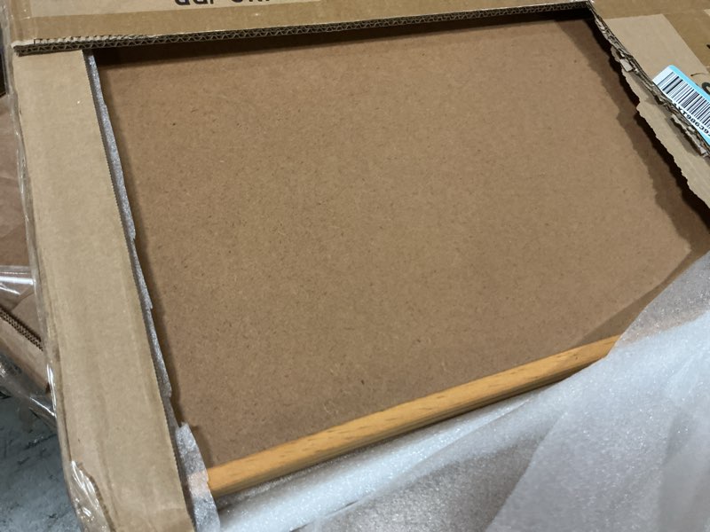 Condition photo showing As Is for Bits and Pieces Jigsaw Puzzle Board with Drawers Puzzle Board 1000 Pieces, 22 Inch x 30 Inch Wooden Tray Table with 4 Organizing Piece Sorting Trays, Portable, Easy Storage for Puzzles 1000 pc Plateau