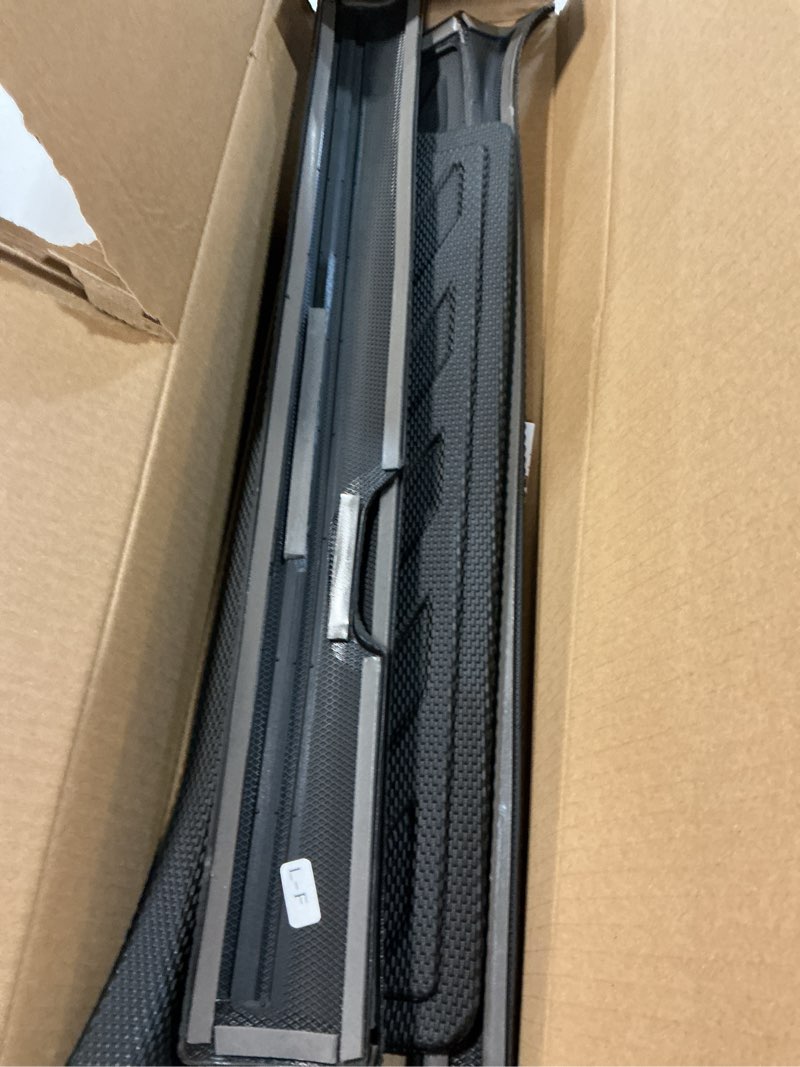 Condition photo showing Good Condition for xipoo interior door sill protector compatible with 2020-2025 palisade car sill guard 4pcs tpe car door threshold protector replacement for 2020-2025 palisade accessories