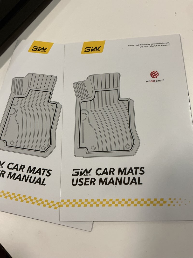 Condition photo showing Good Condition for Similar CAR PASS Heavy Duty Rubber Floor Mats for Car, Waterproof Liner Deep Dish Car Mats Full Sets, Universal Trim to Fit for SUV Truck Sedans Vans, All Weather Automotive Floor Mats 3pcs, Solid Black All Black