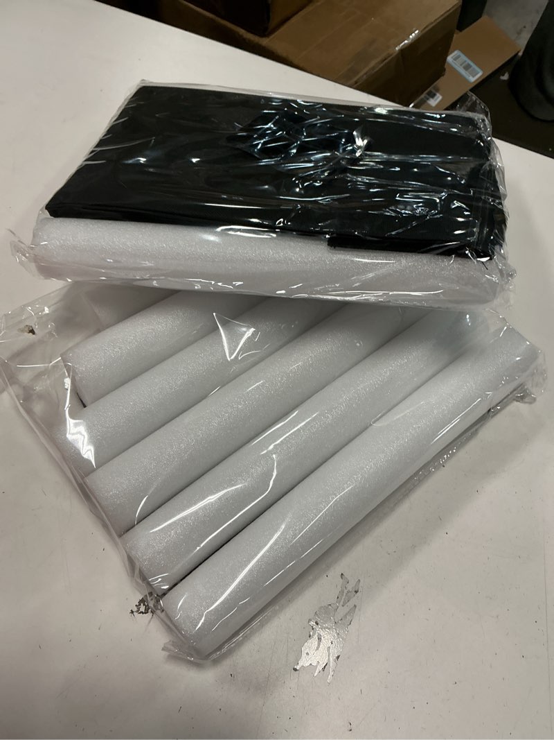 Condition photo showing As Is for (2 Pack) Under Door Draft Stopper, Under Door Blocker Size of Adjustable Size from 30" to 36", Easy Install,Gap Filler, Reduces Air Draft, Noise & Sound, Door Seal for Improved Insulation