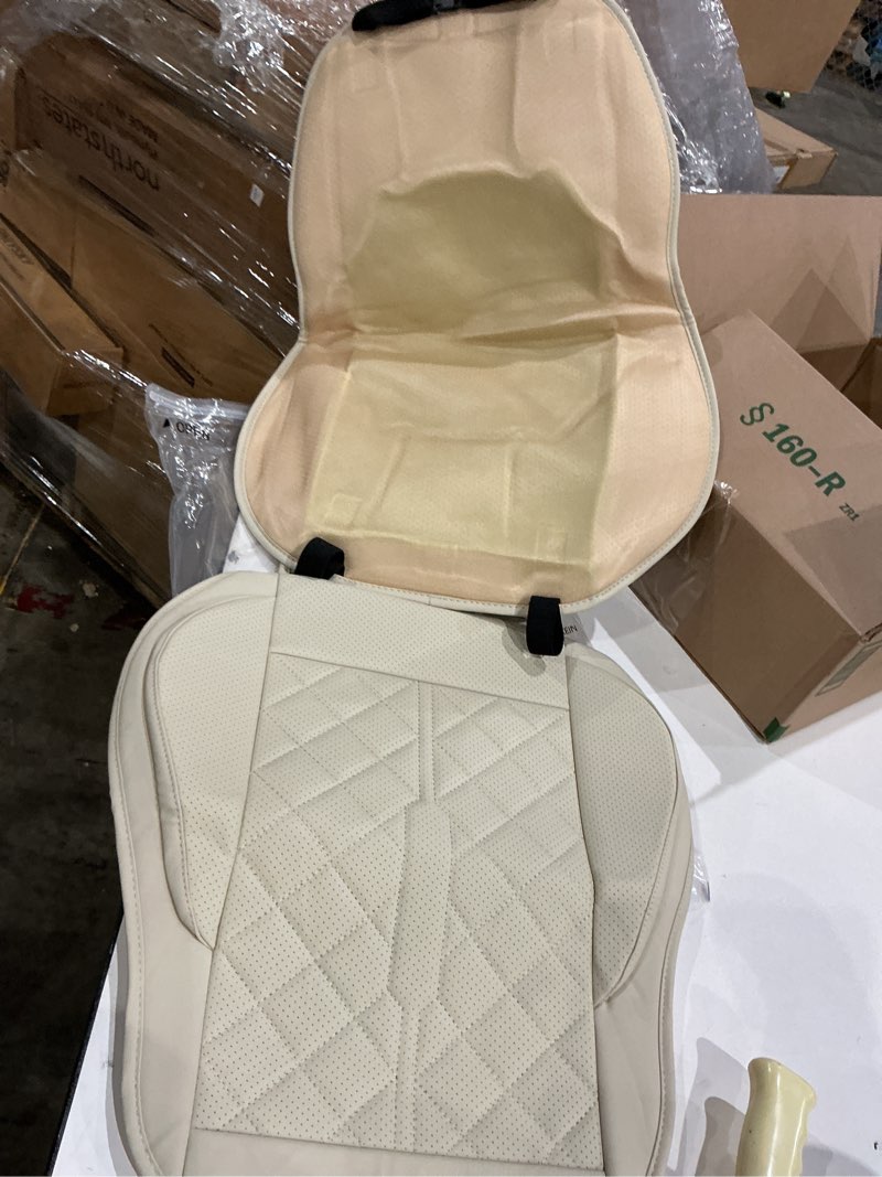 Condition photo showing As Is for single car seat cover pieces