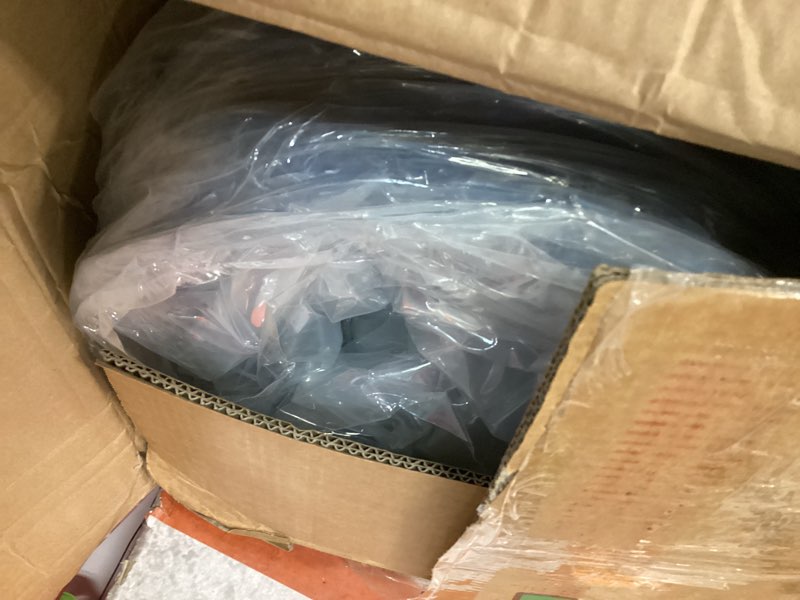 Condition photo showing Good Condition for MAXYOYO 3 Seater Couch for Living Room, Boneless Couch with Tufted Cushion & Backrest, Upholstered Floor Sofa with Armrests, Sofa in A Box, No Assembly Required, Navy