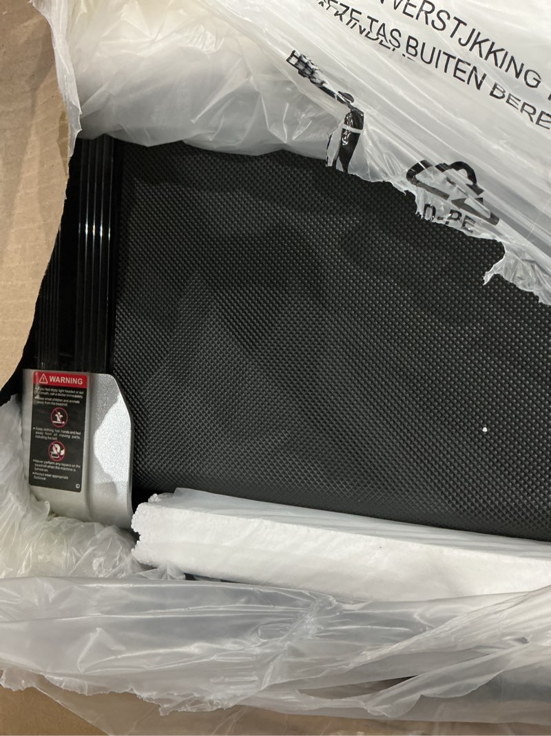 Condition photo showing Good Condition for walking pad treadmill with handle bar for home office,3.0hp low noise portable folding under desk treadmill with remote control,jogging running machine,350 lbs capacity,led display