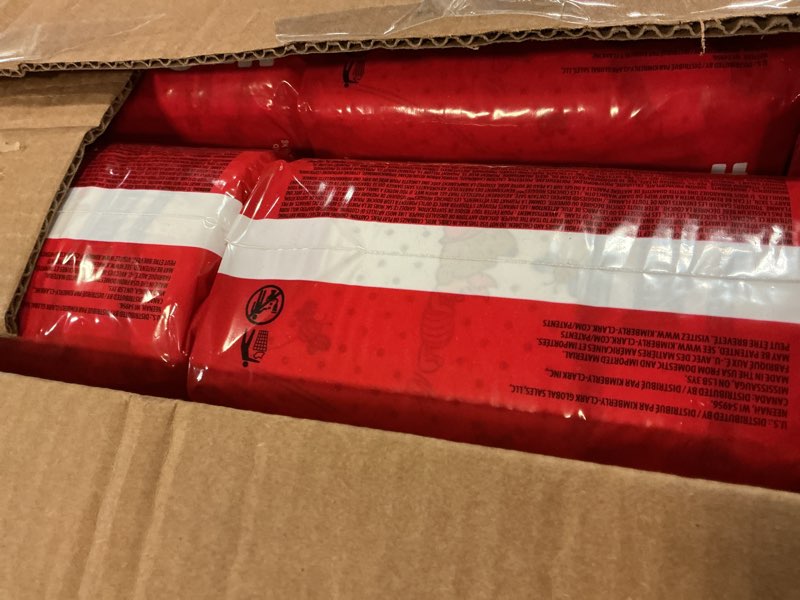 Condition photo showing New/Like New for huggies size 1 diapers, little snugglers diapers, size 1 (8-14 lbs), 198 count (6 packs of 33), packaging may vary size 1 198