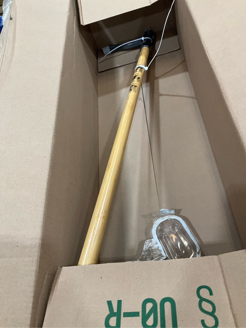 Condition photo showing Good Condition for grampa's weeder - the original stand up weed puller tool with long handle - made with real bamboo & 4-claw steel head design - easily remove weeds without bending, pulling, or kneeling.