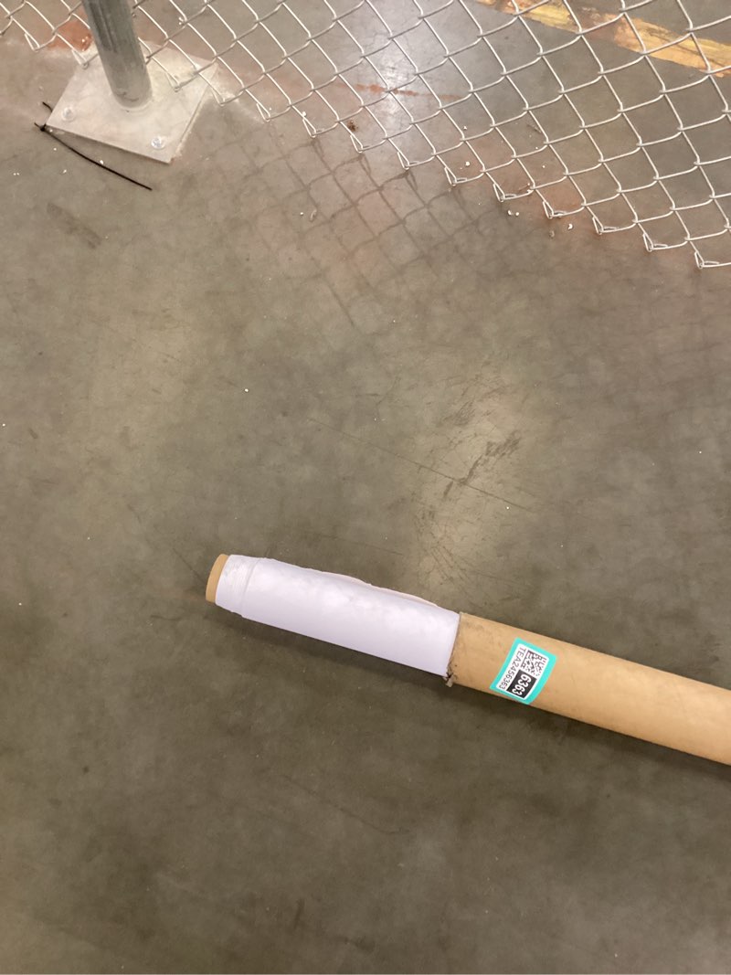 Condition photo showing As Is for White paper roll