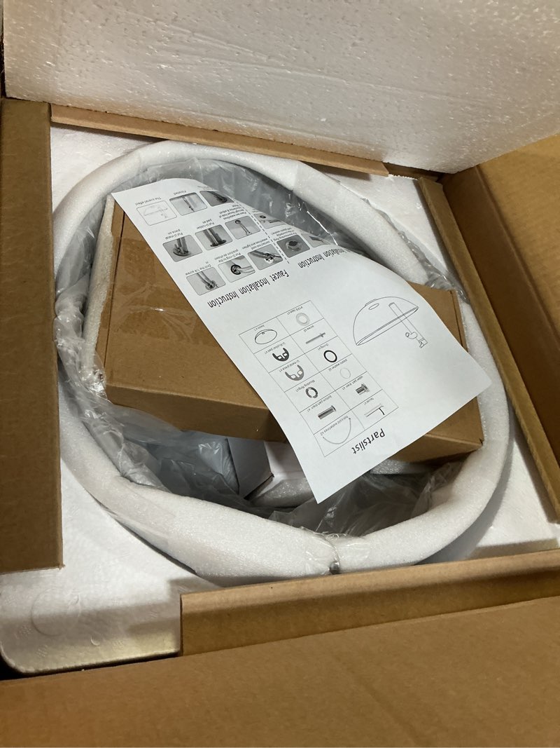 Condition photo showing Good Condition for Design Vessel Sink Concrete Bathroom Sink above Counter Small Vessel Sink Bathroom Sink Bowl Countertop Modern Sinks with Faucet and Drain Combo 15.7" Round Gray