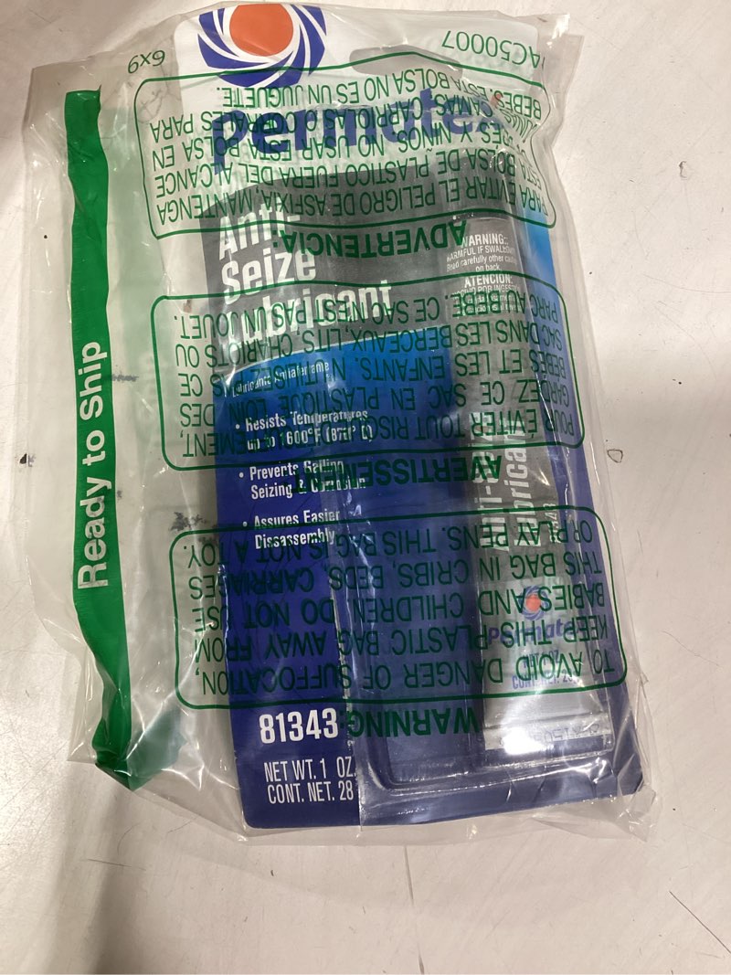 Condition photo showing New/Like New for permatex 81343 anti-seize lubricant, 1 oz. tube