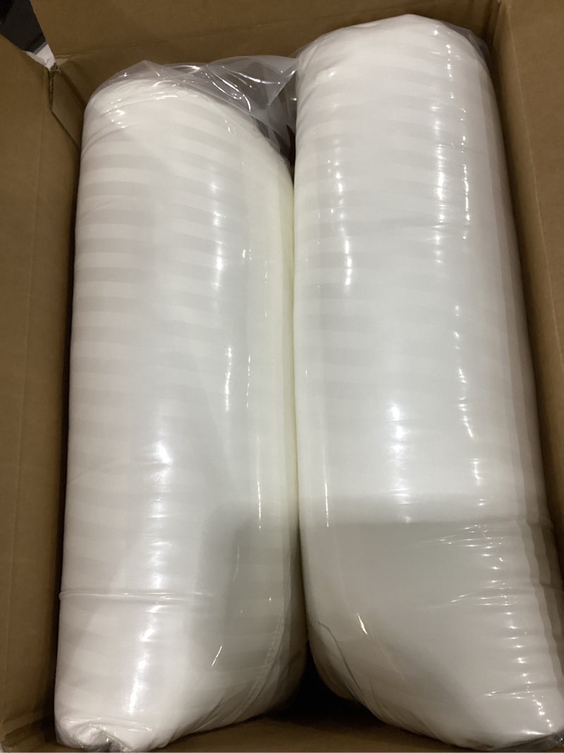 Condition photo showing New/Like New for Beckham Hotel Collection Bed Pillows Standard/Queen Size Set of 2 - Original Soft Down Alternative Pillow for Sleeping - Soft Support for Back, Stomach or Side Sleepers Queen / Standard White