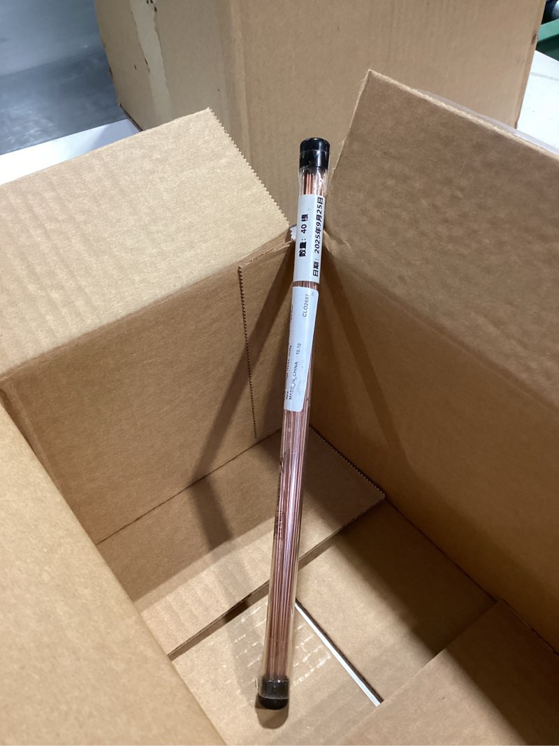 Condition photo showing Good Condition for Tandefio 40 Sticks Brazing Rods AWS BCup-5 15% Silver Solder Phos Copper Brazing Alloys Round Welding Rods Industry 0.04"x9.84" for Air Conditioning Refrigerator Cold Storage HVAC Units Bcup-5,15% Silver