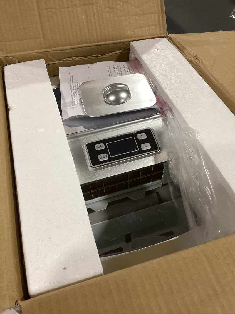 Condition photo showing Good Condition for FRIGIDAIRE EFIC452-SS 40 Lbs Extra Large Clear Maker, Stainless Steel, Makes Square Ice