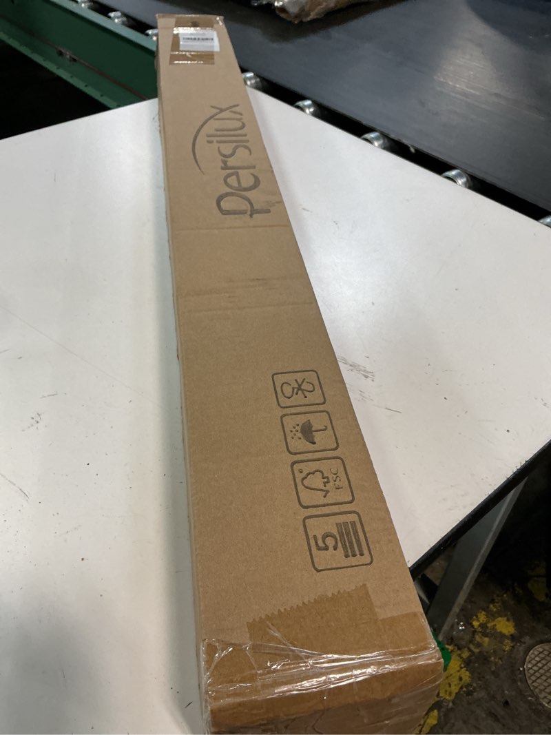 Condition photo showing New/Like New for persilux blackout roller shades for window blinds,cordless,linen fabric,thermal insulated fabric uv protection shades for home,office,bedroom,door,blackout-cream,34" w x 64" h 34"w x 64"h blackout-cream