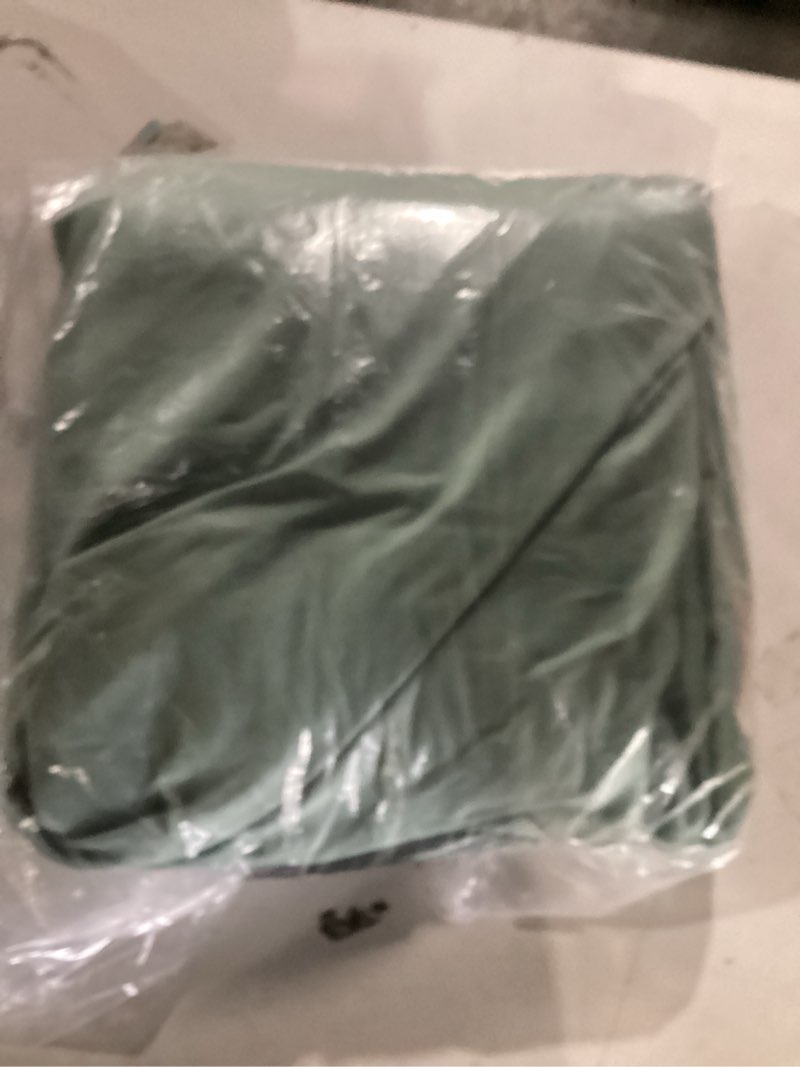 Condition photo showing Good Condition for MILDLY Super Soft Duvet Cover - 100% Washed Microfiber Sage Green Comforter Cover Set 3 Pieces with Zipper Closure & Corner Ties (No Comforter) 02 - Sage Green (No Comforter) Queen (90"x90")