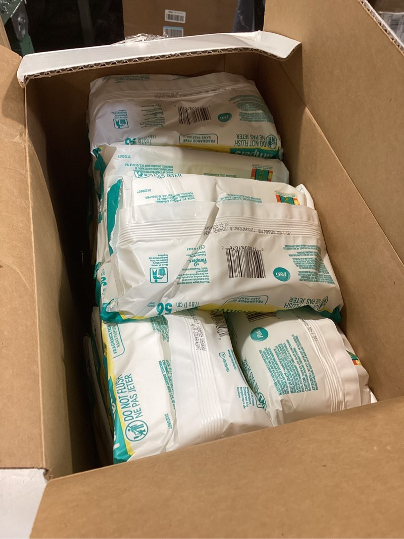 pampers sensitive baby wipes, clinically proven, fragrance free, unscented, water based, hypoallerge