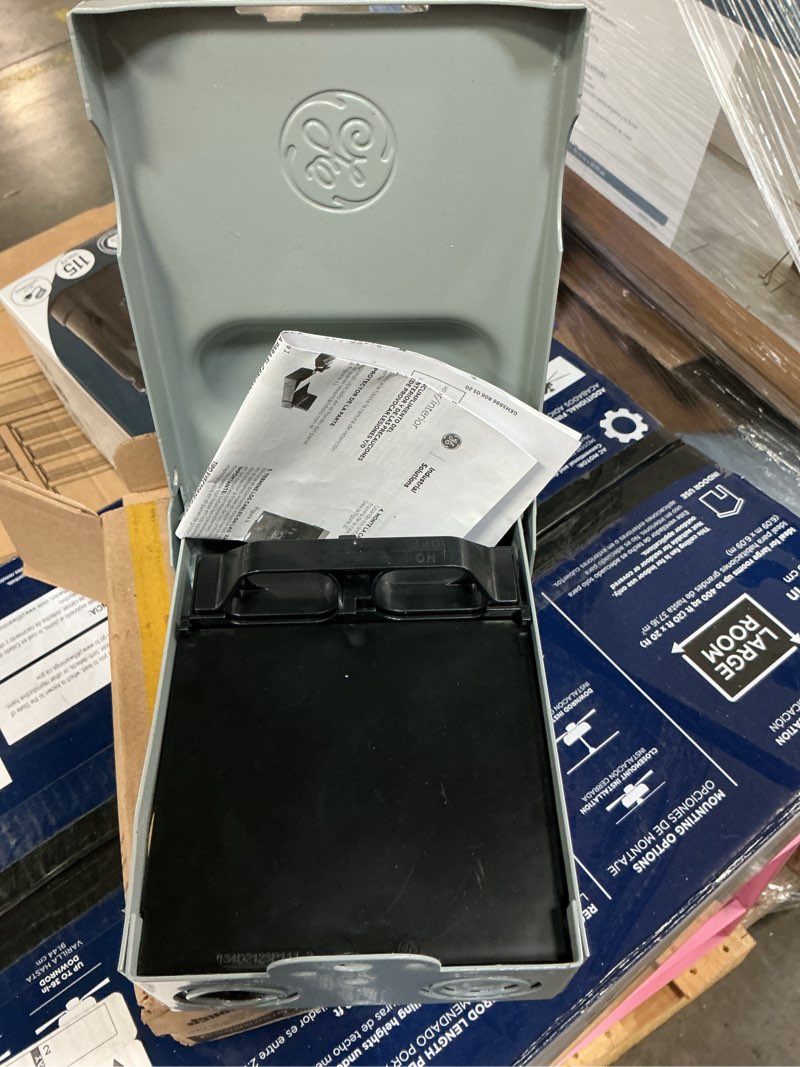 Condition photo showing New/Like New for ge 30 amps fusible 2-pole ac disconnect