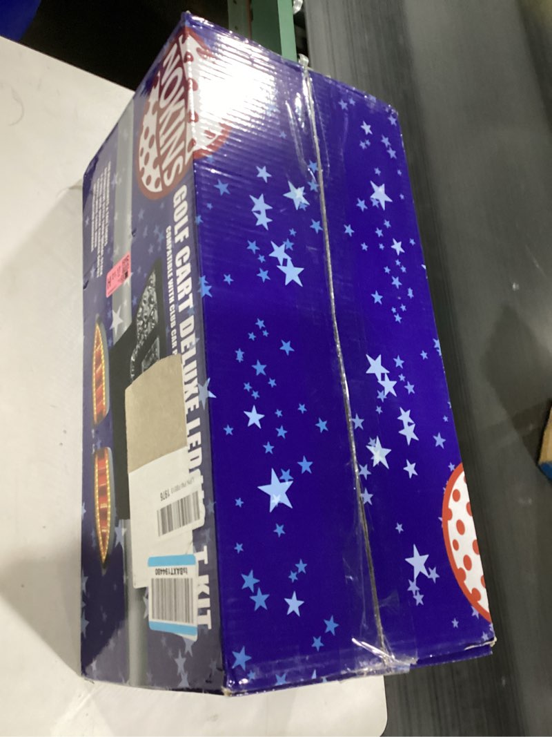 Condition photo showing Good Condition for NOKINS for Club Car Precedent LED Light Kit, Golf Cart Deluxe Headlight,Low/High Beam Adjustment,QC3.0 USB Charging,Scanning Turn Signal Tail Light,20A DC Converter Deluxe Plus