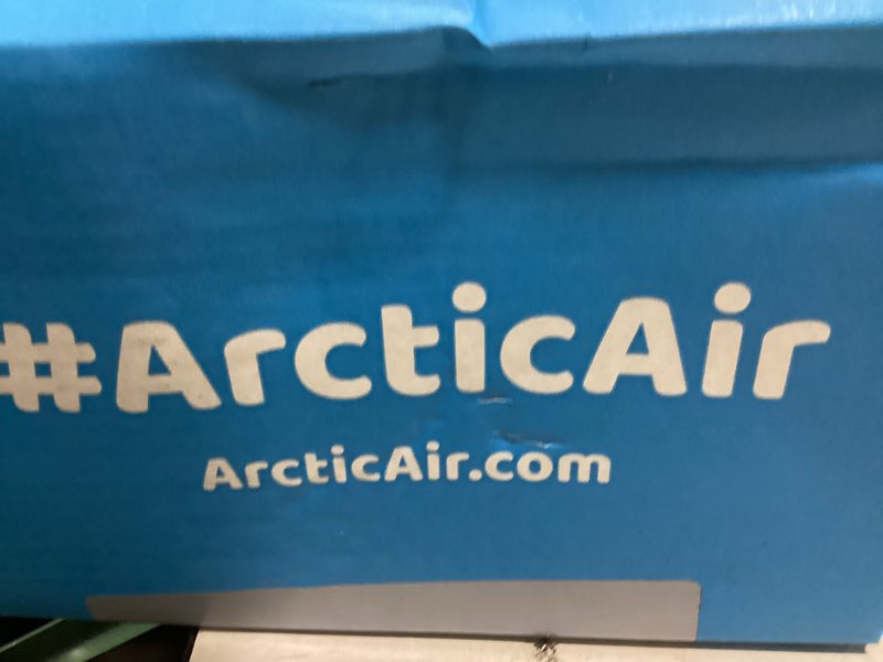 Condition photo showing Good Condition for arctic air pure chill 2.0 evaporative air cooler by ontel - powerful, quiet, lightweight and portable space cooler with hydro-chill technology for bedroom, office, living room & more,blue no size
