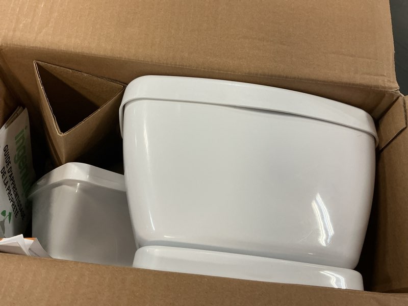 Condition photo showing Good Condition for Summer Infant by Ingenuity My Size Potty Pro in White, Toddler Potty Training Toilet, Lifelike Flushing Sound, for Ages 18 Months+, Up to 50 Pounds