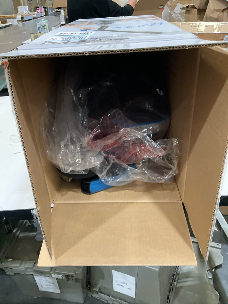 Condition photo showing New/Like New for eureka airspeed ultra-lightweight compact bagless upright vacuum cleaner, replacement filter, blue