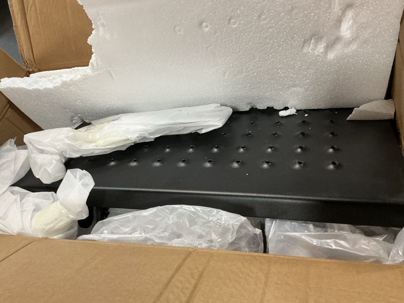 Condition photo showing As Is for mower chute blocker fits zero turn exmark, gravely, hustler,kubota,scag 52", 60", 72" replaces acs6000uls advanced chute system 088-6003-00, includes discharge shield acs6000uls mower chute blocker