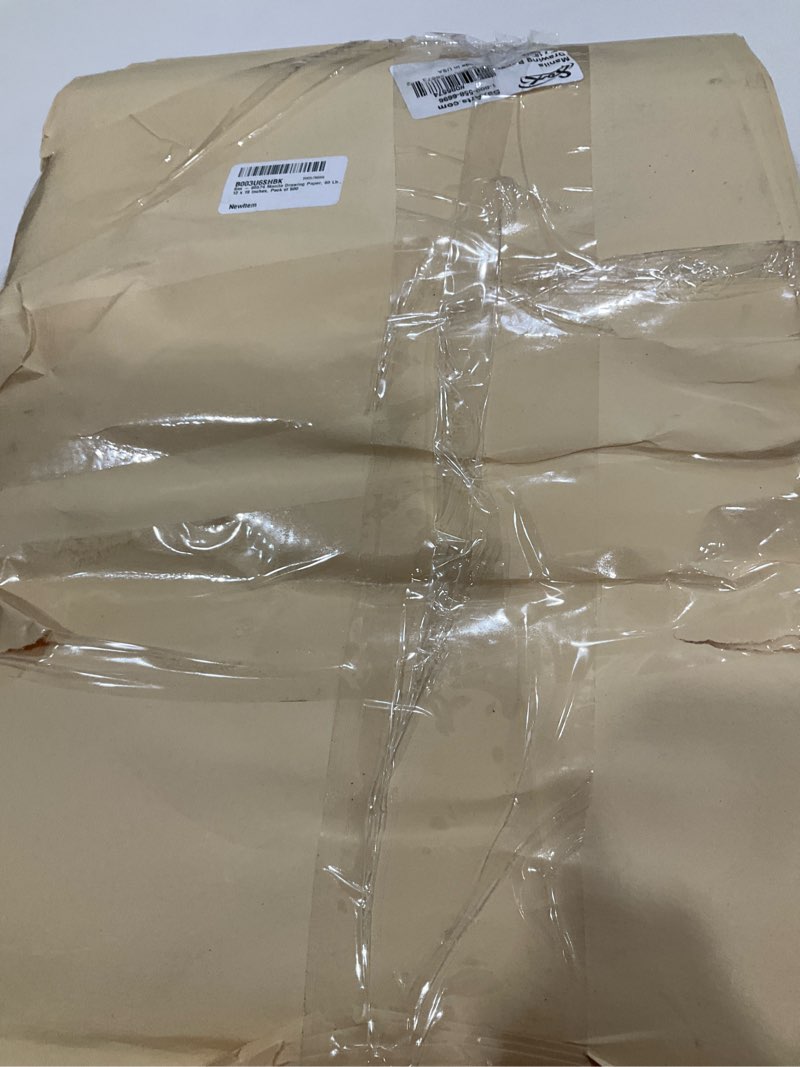 Condition photo showing New/Like New for Sax - 85574 Manila Drawing Paper, 60 Lb., 12 x 18 Inches, Pack of 500